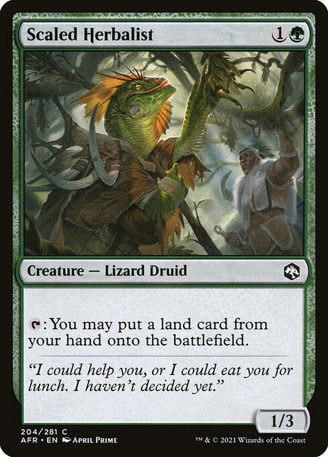 Scaled Herbalist (AFR) (Foil) (#204)