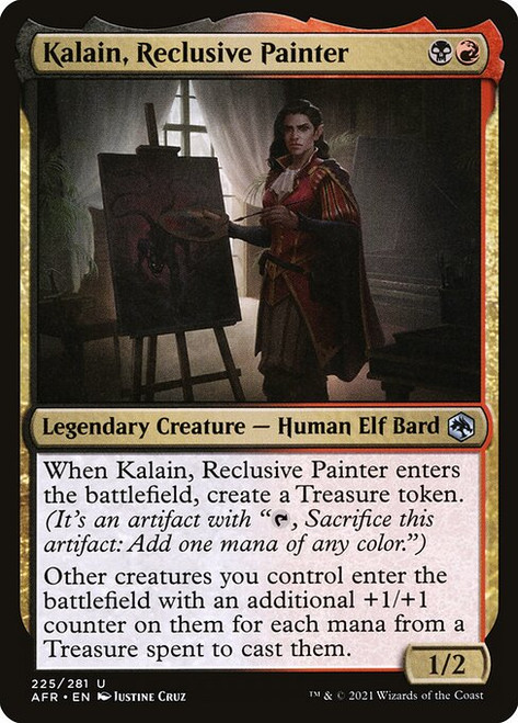Kalain, Reclusive Painter (AFR) (Foil) (#225)