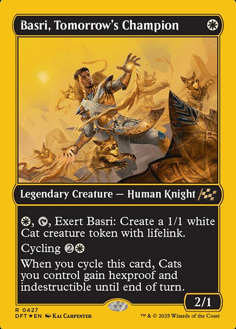 Basri, Tomorrow's Champion (DFT) (First Place Foil) (#427)
