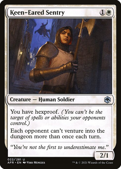 Keen-Eared Sentry (AFR) (Foil) (#22)
