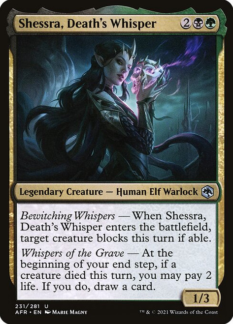 Shessra, Death's Whisper (AFR) (Foil) (#231)