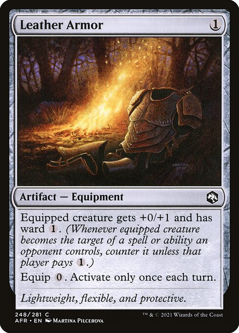 Leather Armor (AFR) (Foil) (#248)