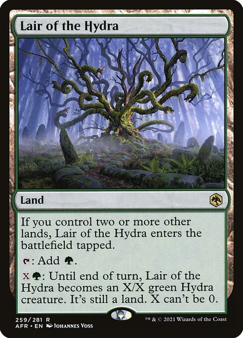Lair of the Hydra (AFR) (Foil) (#259)