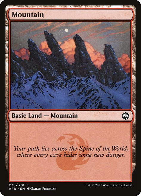 Mountain (AFR) (Foil) (#275)