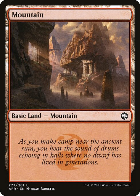 Mountain (AFR) (Foil) (#277)