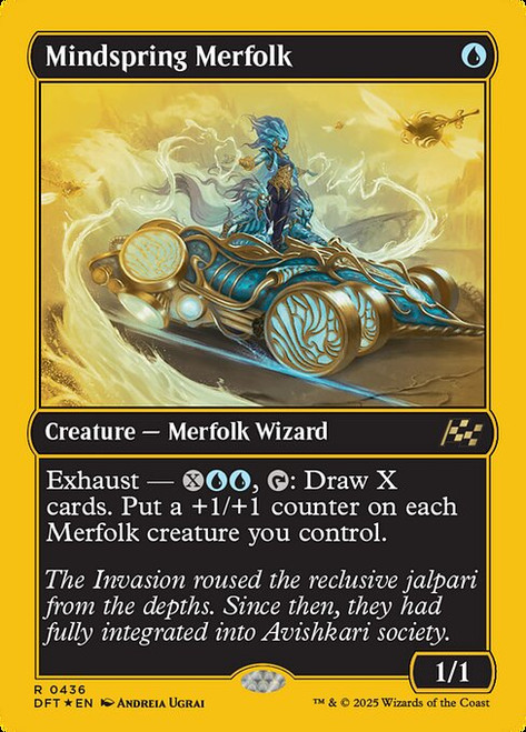 Mindspring Merfolk (DFT) (First Place Foil) (#436)
