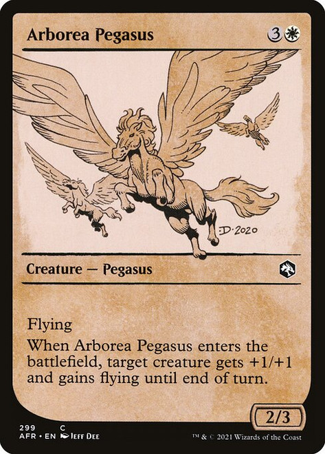 Arborea Pegasus (AFR) (Foil) (Showcase) (#299)