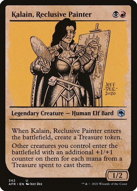 Kalain, Reclusive Painter (AFR) (Showcase) (#342)