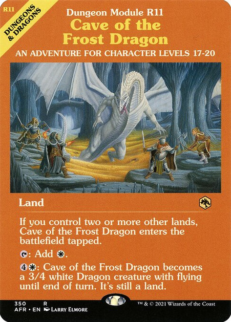 Cave of the Frost Dragon (AFR) (Showcase) (#350)
