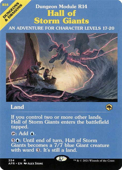 Hall of Storm Giants (AFR) (Showcase) (#354)
