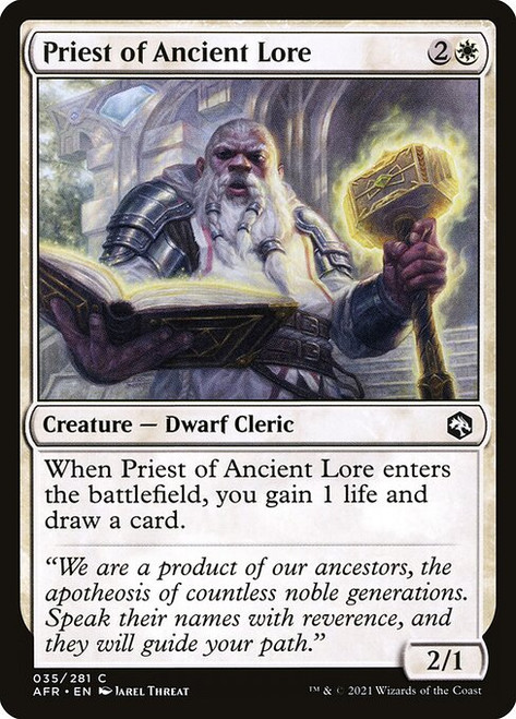 Priest of Ancient Lore (AFR) (#35)