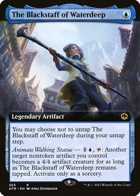 The Blackstaff of Waterdeep (AFR) (Foil) (Extended Art) (#365)