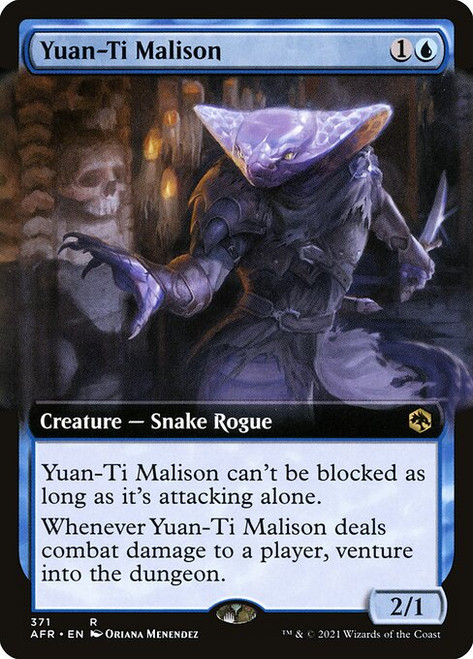 Yuan-Ti Malison (AFR) (Foil) (Extended Art) (#371)
