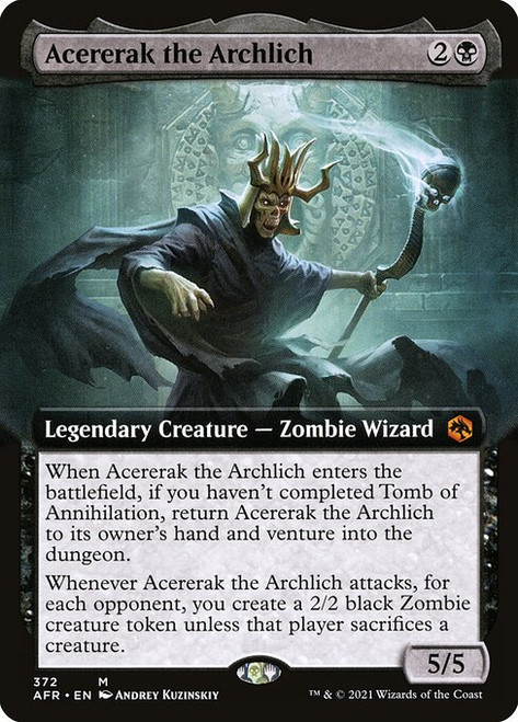 Acererak the Archlich (AFR) (Extended Art) (#372)