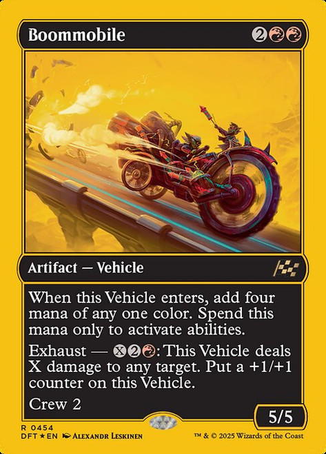 Boommobile (DFT) (First Place Foil) (#454)