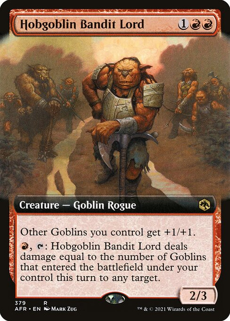 Hobgoblin Bandit Lord (AFR) (Extended Art) (#379)