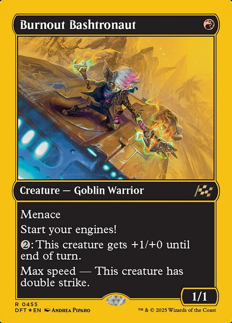 Burnout Bashtronaut (DFT) (First Place Foil) (#455)