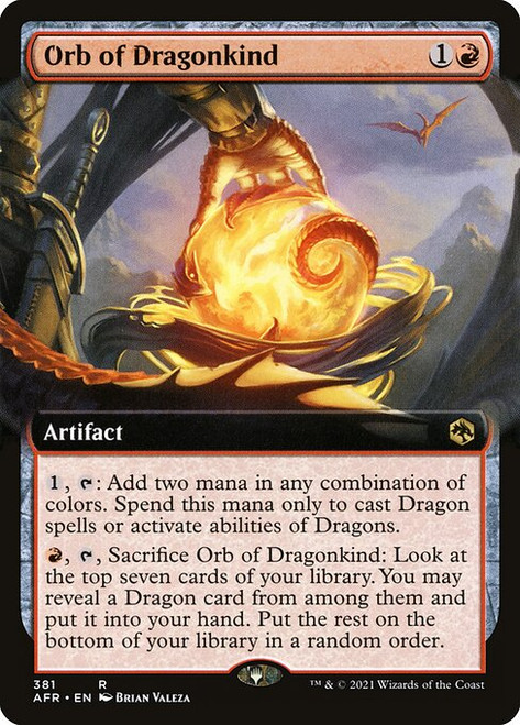 Orb of Dragonkind (AFR) (Extended Art) (#381)