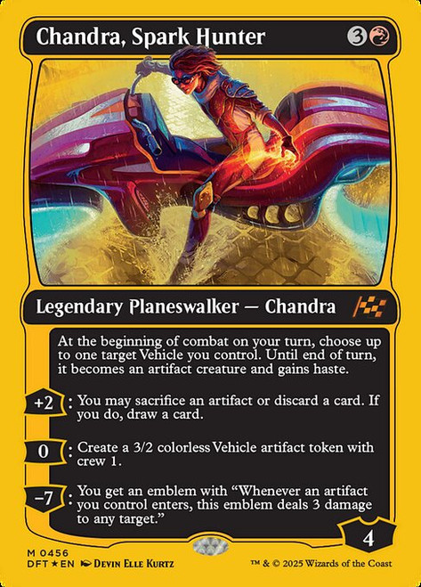 Chandra, Spark Hunter (DFT) (First Place Foil) (#456)