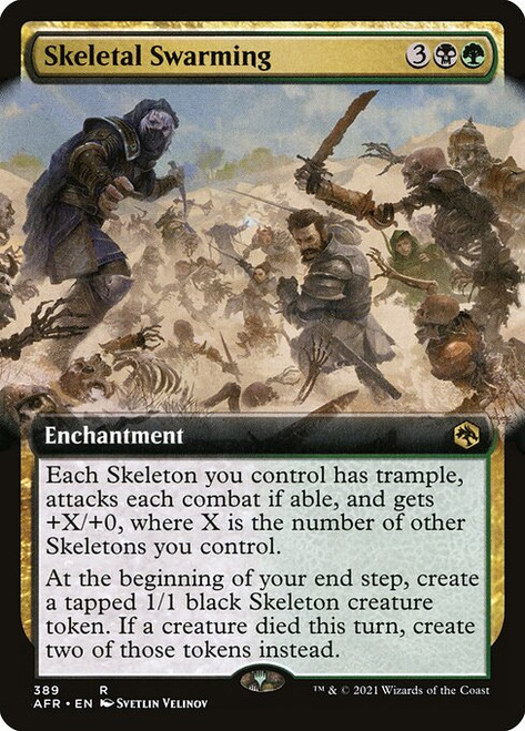 Skeletal Swarming (AFR) (Extended Art) (#389)