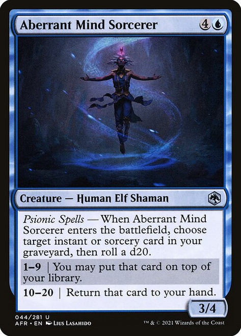 Aberrant Mind Sorcerer (AFR) (Foil) (#44)