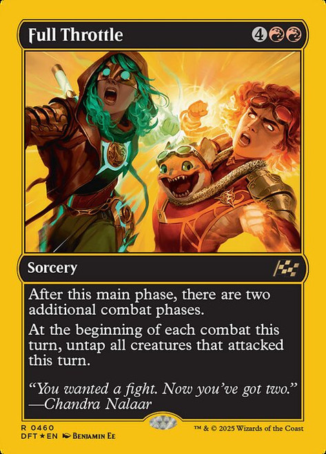 Full Throttle (DFT) (First Place Foil) (#460)
