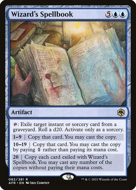 Wizard's Spellbook (AFR) (Foil) (#82)
