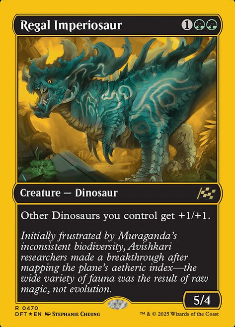 Regal Imperiosaur (DFT) (First Place Foil) (#470)