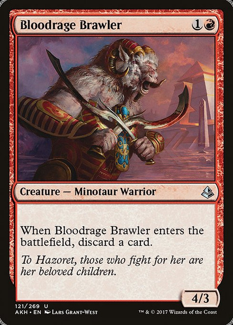 Bloodrage Brawler (AKH) (Foil) (#121)