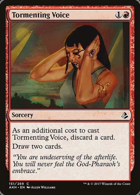 Tormenting Voice (AKH) (Foil) (#151)