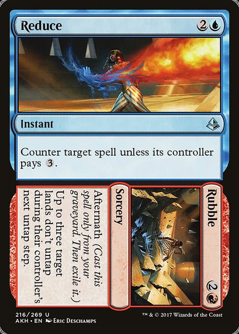 Reduce // Rubble (AKH) (Foil) (#216)