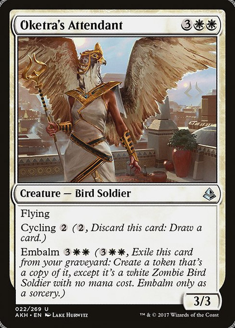 Oketra's Attendant (AKH) (#22)