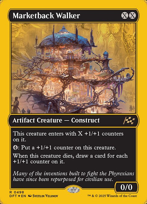 Marketback Walker (DFT) (First Place Foil) (#498)