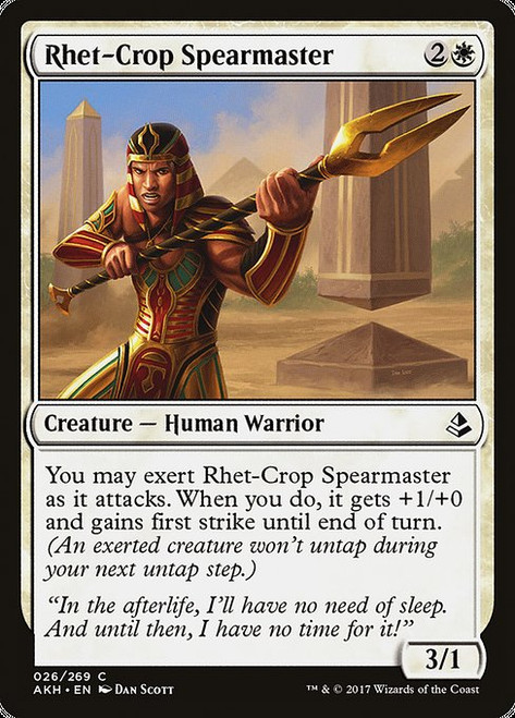 Rhet-Crop Spearmaster (AKH) (Foil) (#26)
