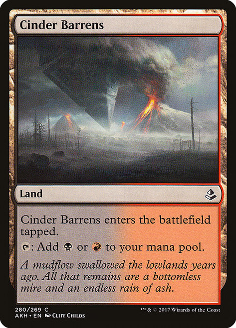 Cinder Barrens (AKH) (#280)
