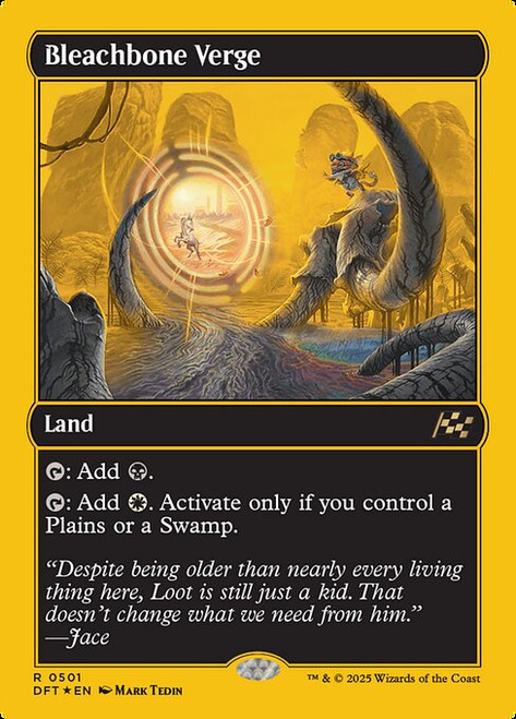 Bleachbone Verge (DFT) (First Place Foil) (#501)