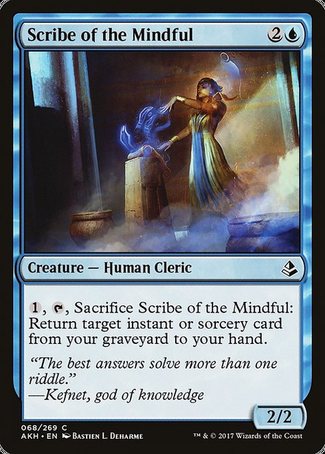 Scribe of the Mindful (AKH) (Foil) (#68)