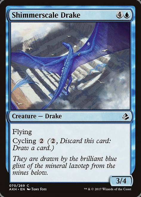 Shimmerscale Drake (AKH) (#70)