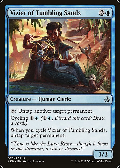 Vizier of Tumbling Sands (AKH) (#75)