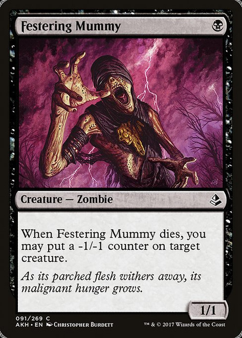 Festering Mummy (AKH) (Foil) (#91)