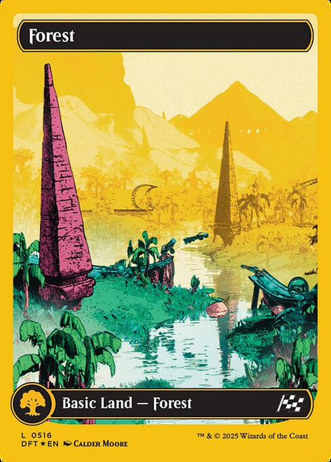 Forest (DFT) (First Place Foil) (Full Art) (#516)