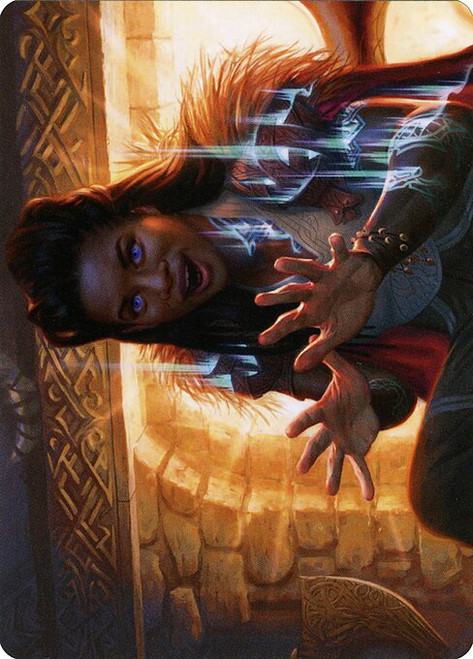 Birgi, God of Storytelling // Birgi, God of Storytelling (AKHM) (Foil) (Borderless) (#31)