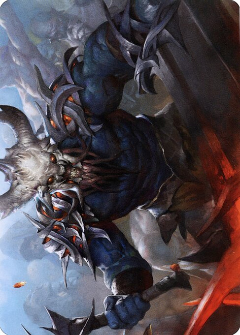 Frenzied Raider // Frenzied Raider (AKHM) (Borderless) (#34)