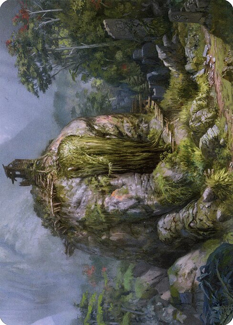 Gnottvold Slumbermound // Gnottvold Slumbermound (AKHM) (Foil) (Borderless) (#70)