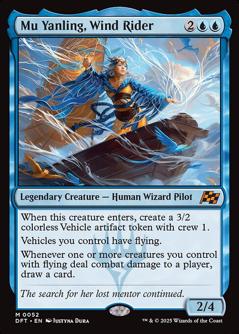Mu Yanling, Wind Rider (DFT) (Foil) (#52)