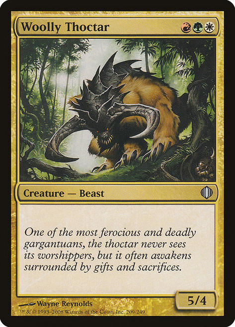 Woolly Thoctar (ALA) (Foil) (#209)
