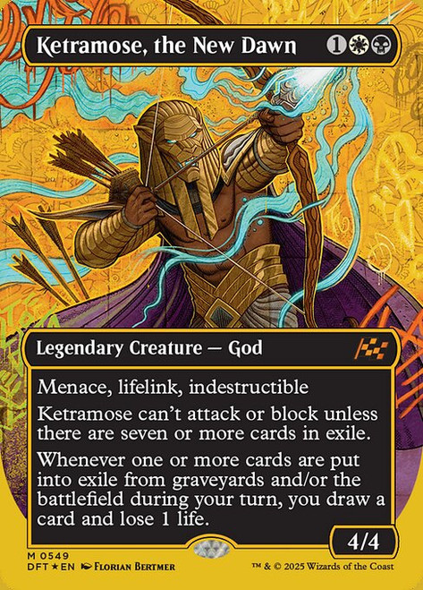 Ketramose, the New Dawn (DFT) (First Place Foil) (Borderless) (#549)