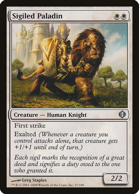 Sigiled Paladin (ALA) (#27)