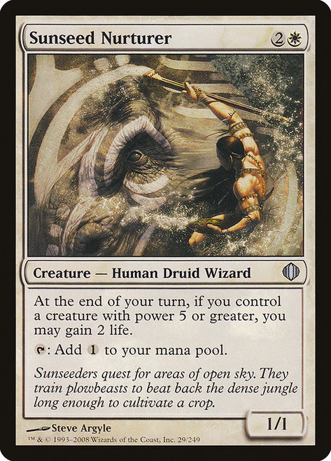 Sunseed Nurturer (ALA) (Foil) (#29)