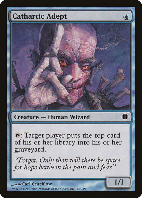 Cathartic Adept (ALA) (Foil) (#34)